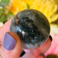 Garden quartz sphere
