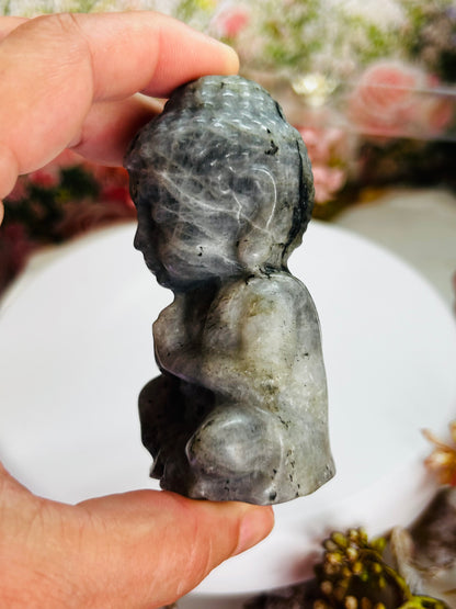 Labradorite Buddha