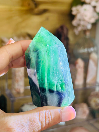 Fluorite tower