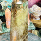 Smoky citrine tower with phantom
