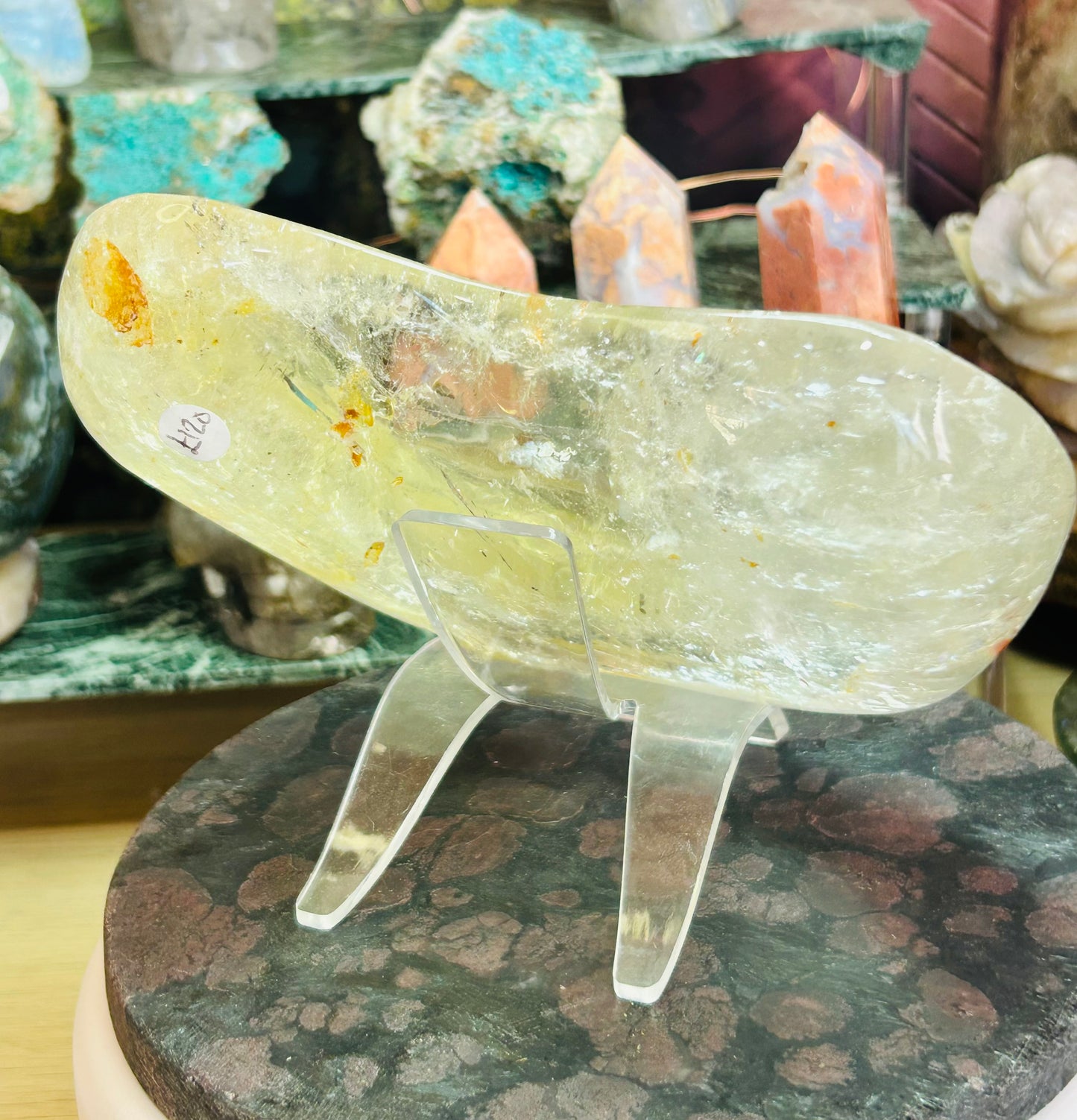 Citrine dish