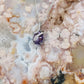 Amethyst snake pendant on s925 20” chain