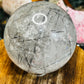 Black tourmaline in quartz sphere