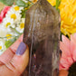 Smoky quartz tower