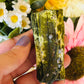 Raw Green tourmaline