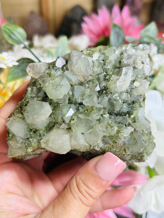 Epidote with quartz