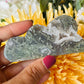 Druzy moss agate cloud
