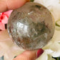 Garden quartz sphere