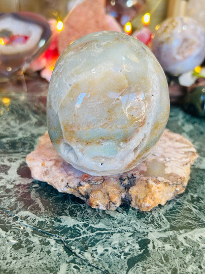 Caribbean calcite skull