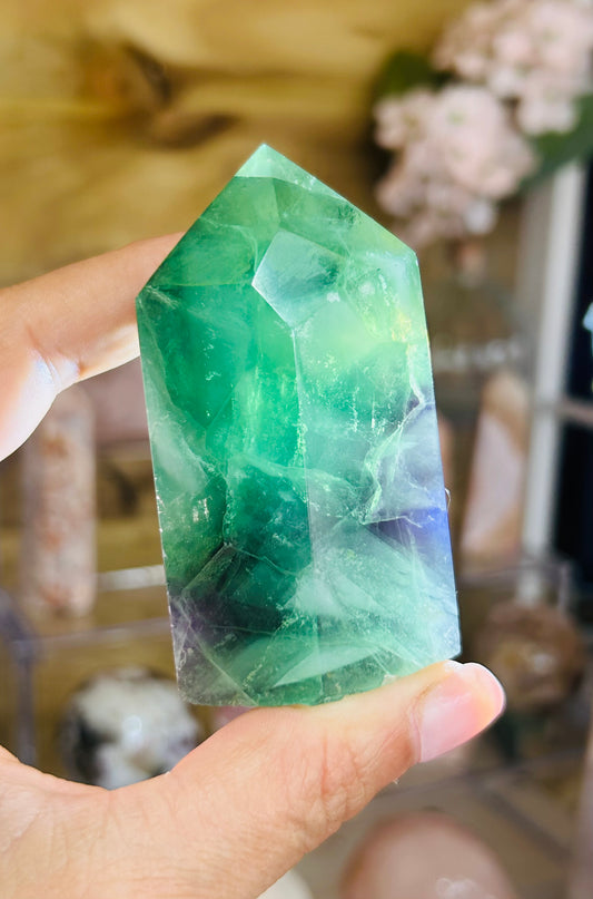 Fluorite tower