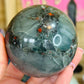 African bloodstone sphere