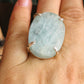 Aquamarine ring - not s925