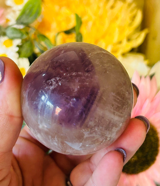 Phantom amethyst sphere