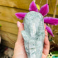 Moss agate elephant