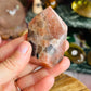 Sunstone with smoky quartz Freeform