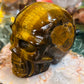 Tigers eye skull