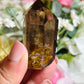 Smoky quartz with garden quartz