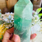 Green fluroite tower