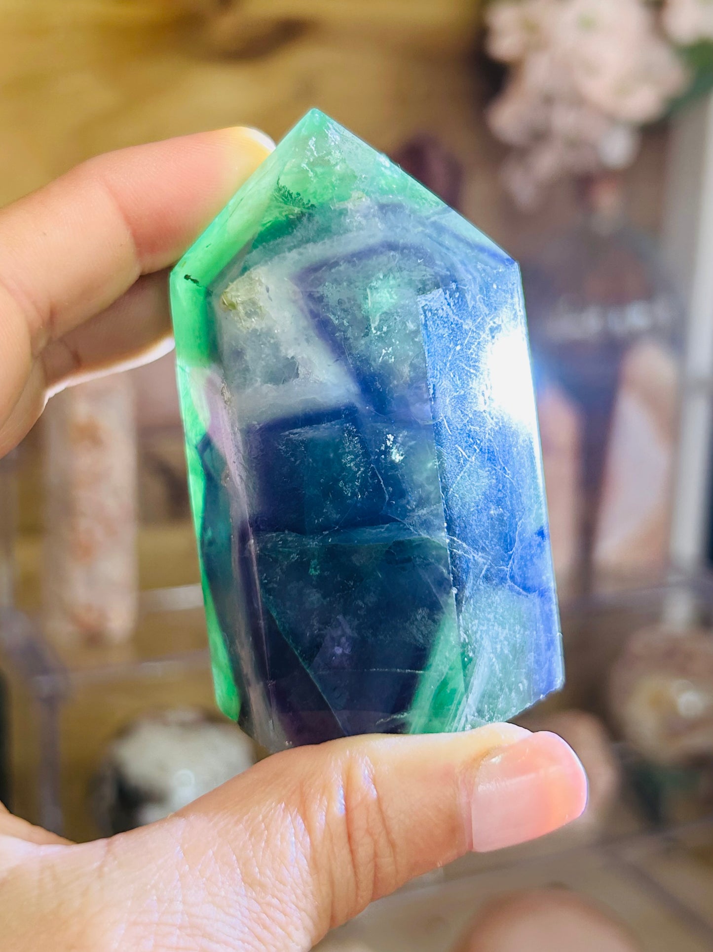 Fluorite tower