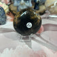 Black moonstone palmstone