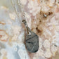Black tourmaline in quartz s925 necklace 20”