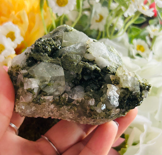 Epidote with quartz