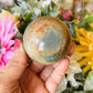 Blue onyx sphere