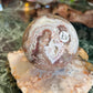 Mexican agate sphere