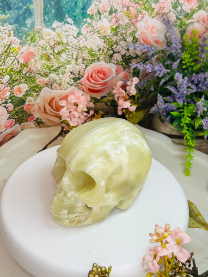 Afghan Jade skull