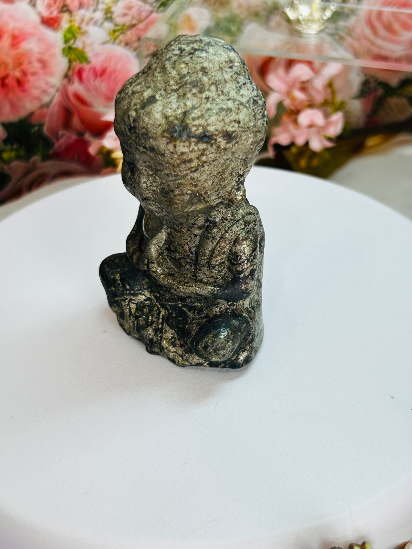 Pyrite Buddha