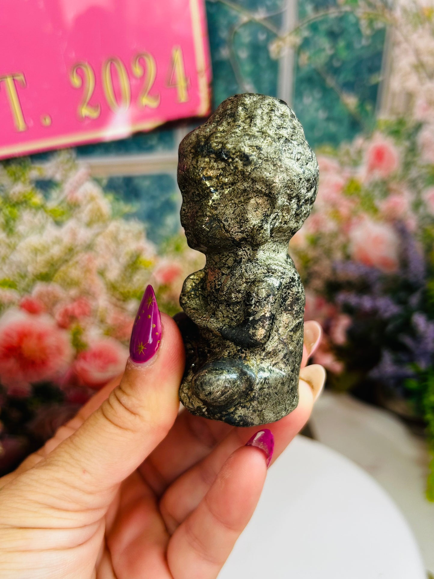 Pyrite Buddha