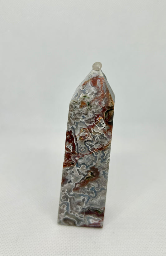 Mexican agate tower
