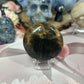 Black moonstone palmstone