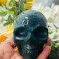 Ocean jasper skull