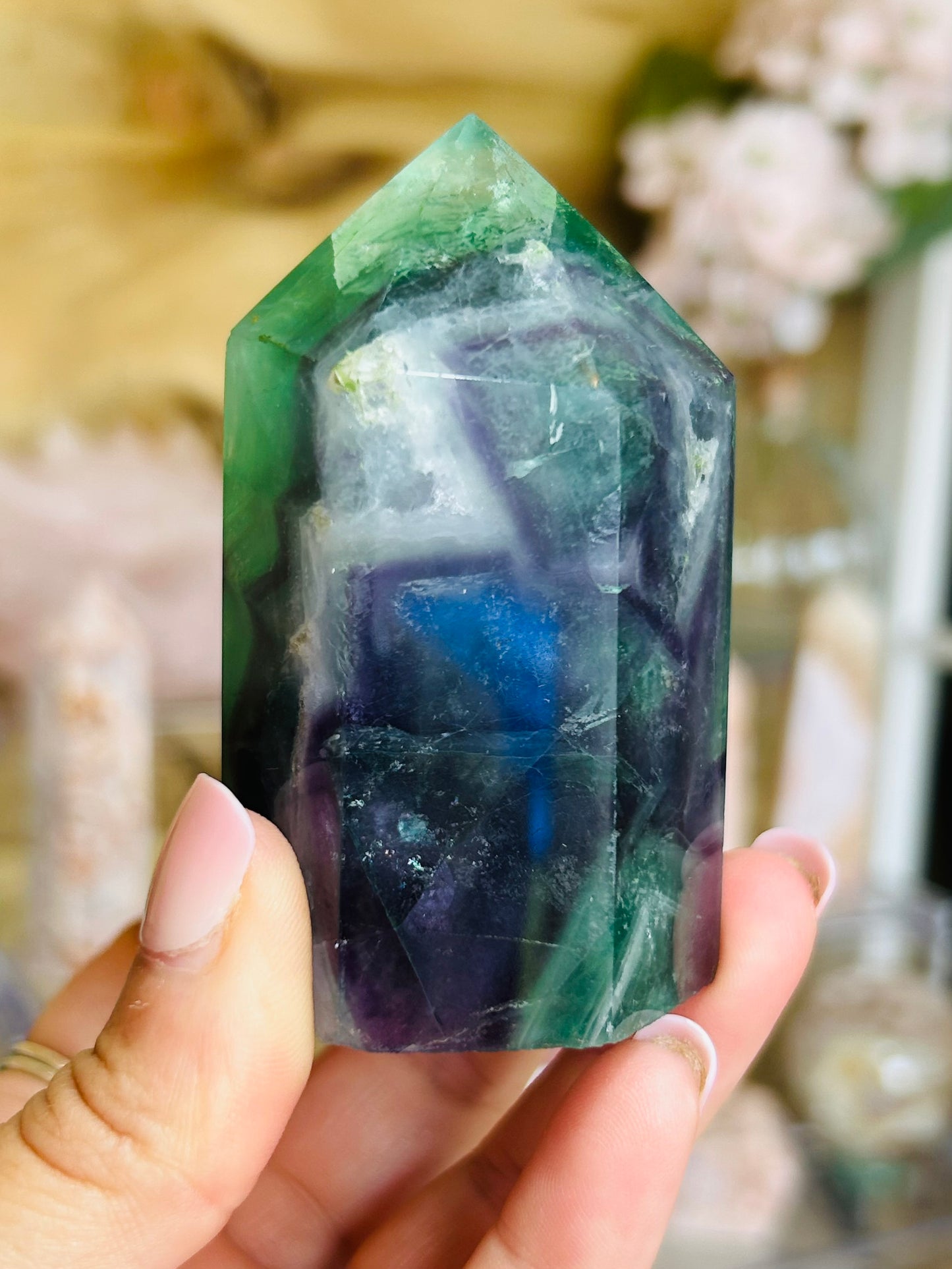 Fluorite tower