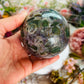 Ocean jasper sphere