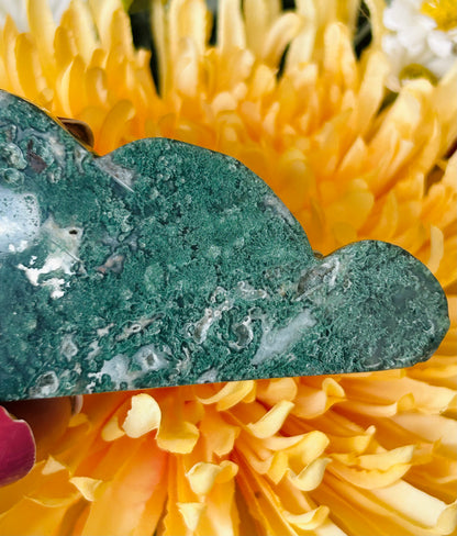 Dark moss agate cloud