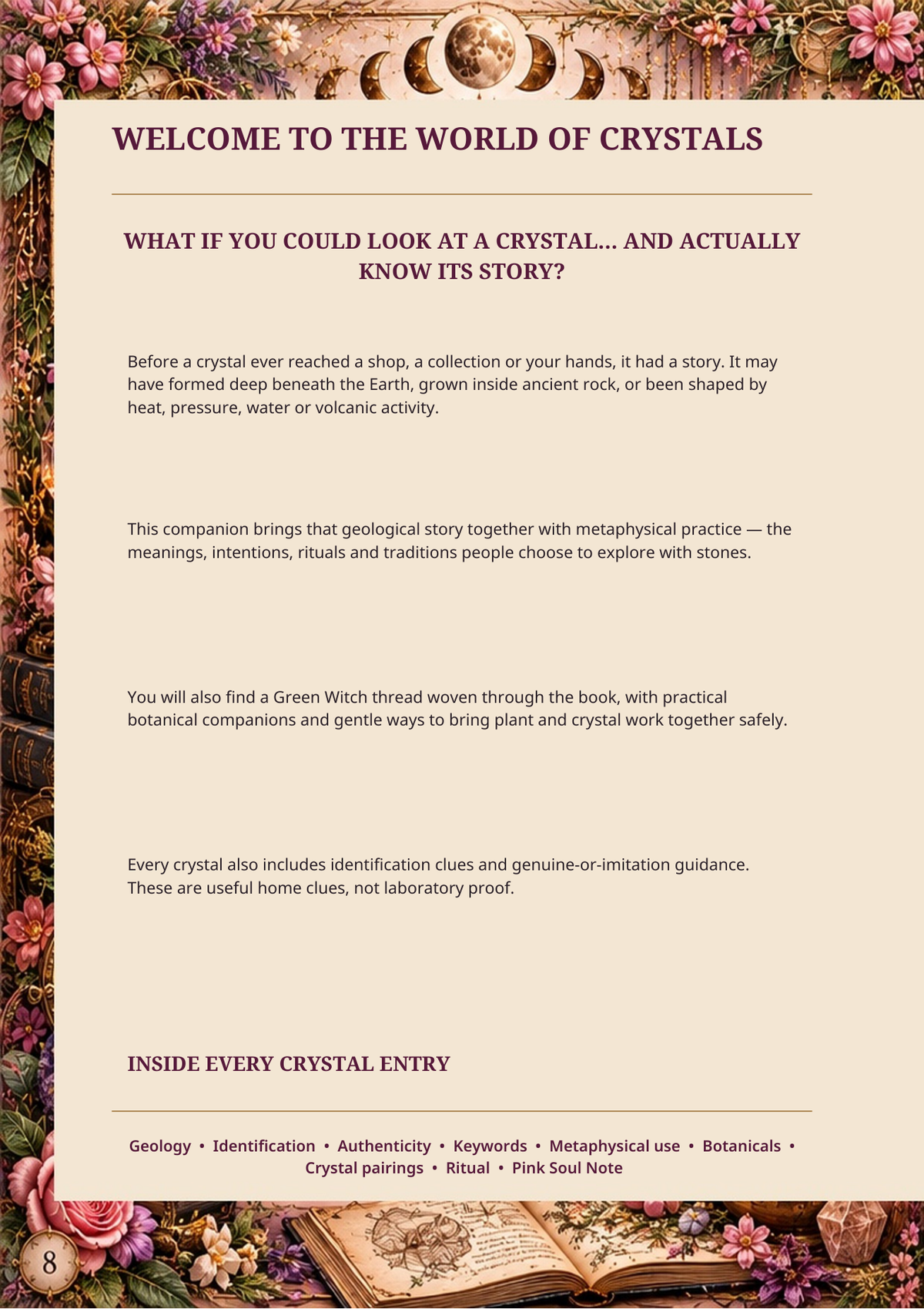 Pink soul harmony’s Crystal companion ~ the ultimate Crystal guide