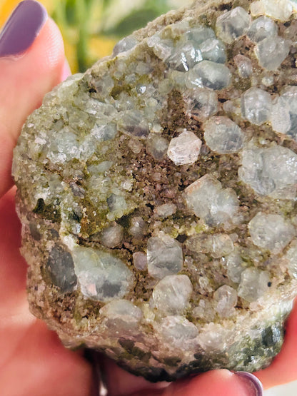 Epidote with quartz