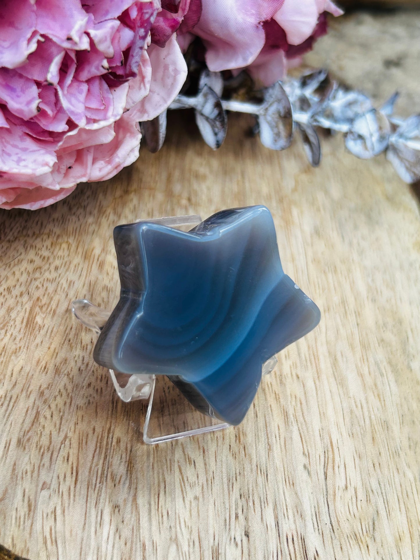 Banded agate star