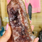 Pink amethyst tower