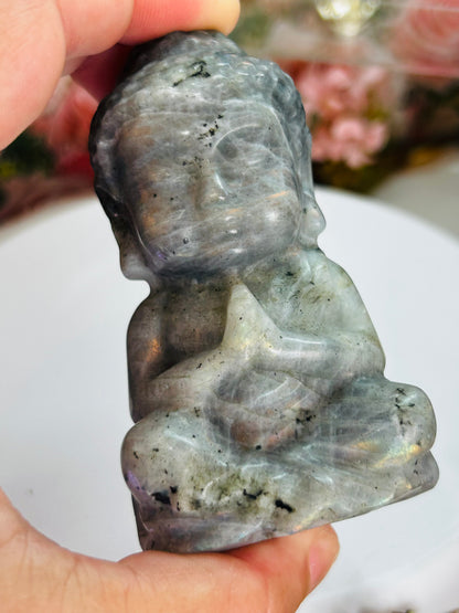 Labradorite Buddha