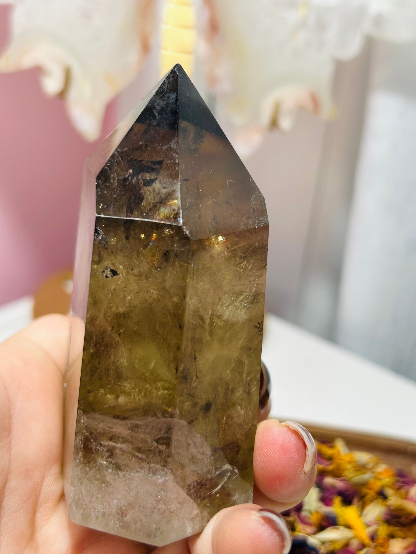 Smoky phantom  citrine