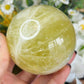 Asterism citrine sphere - heat treated