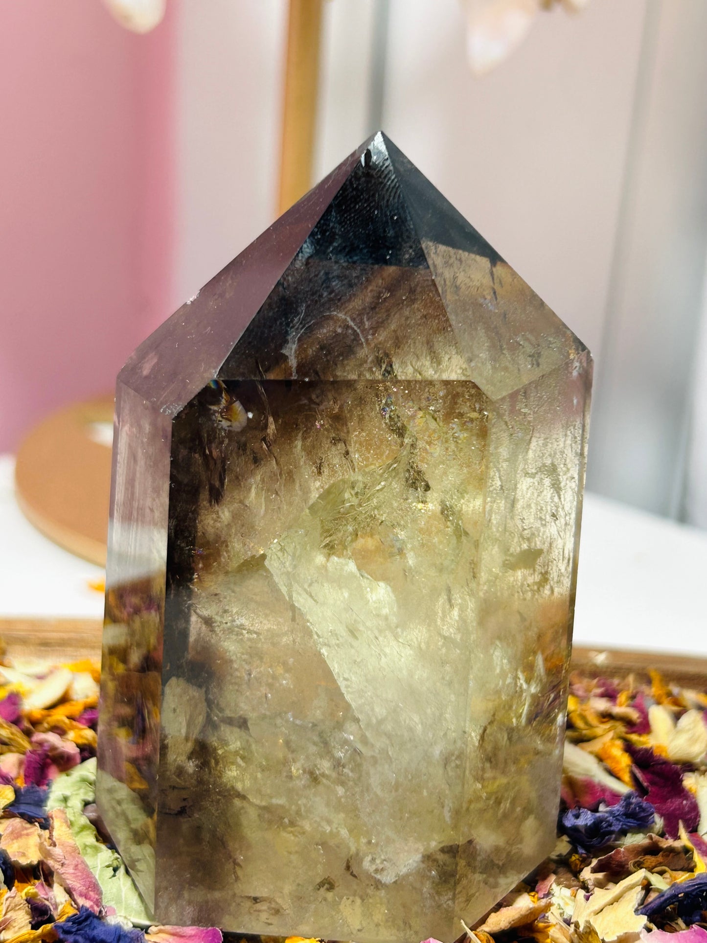 Smoky phantom  citrine