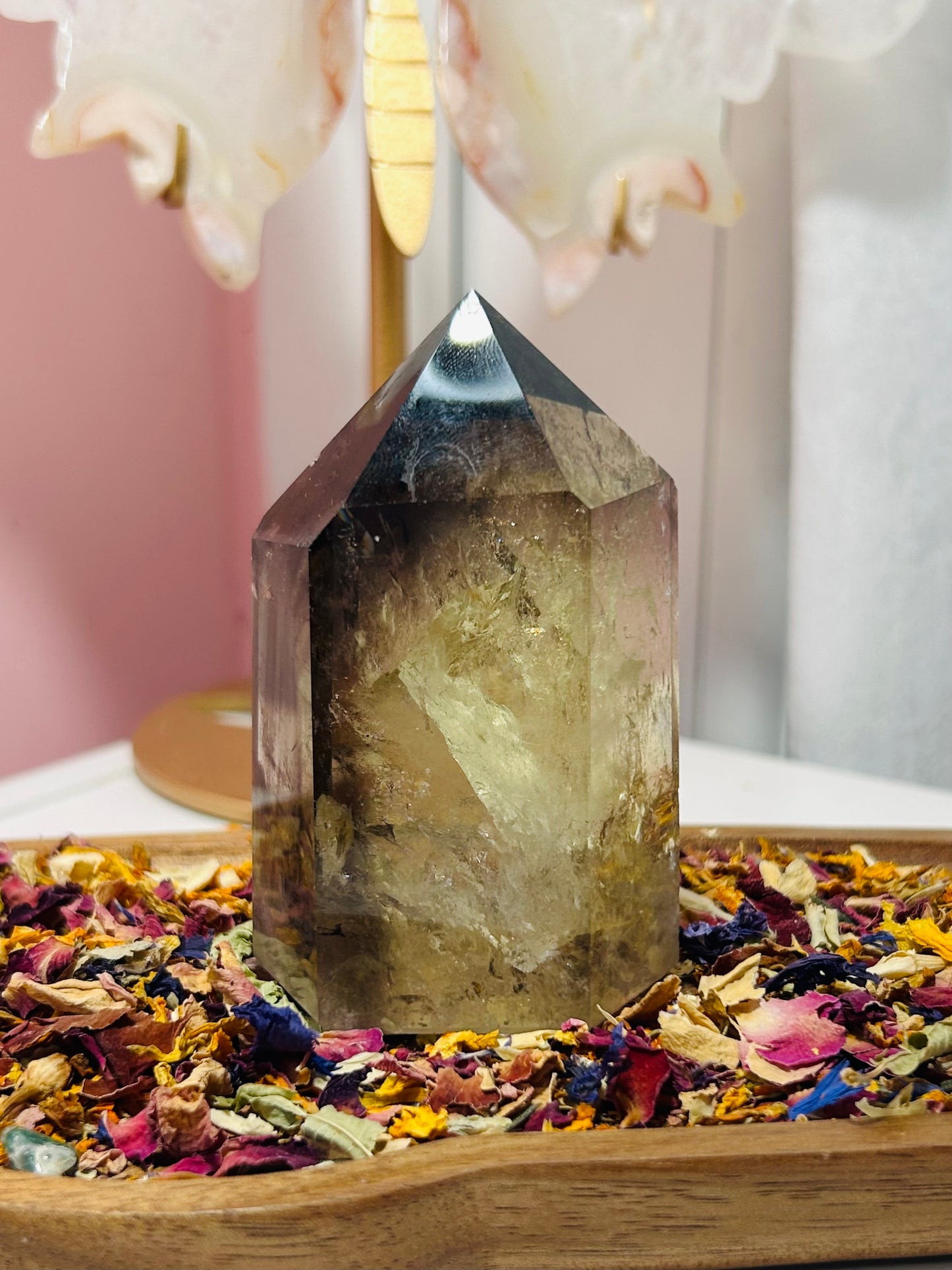 Smoky phantom  citrine