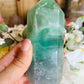 Green fluroite tower