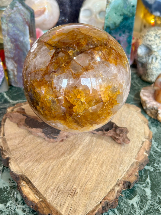Golden healer sphere