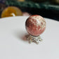 Rhodochrosite mini sphere