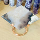 Volcano agate rhombus no stand